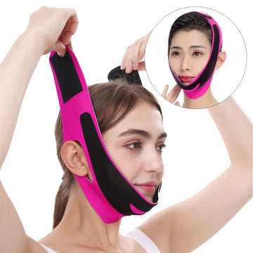 3D Face Lift Reusable Breathable Beauty Women Anti Wrinkle Facial Slimming Bandage V Shaper Full Face Lift Sleeping Mask Unisex